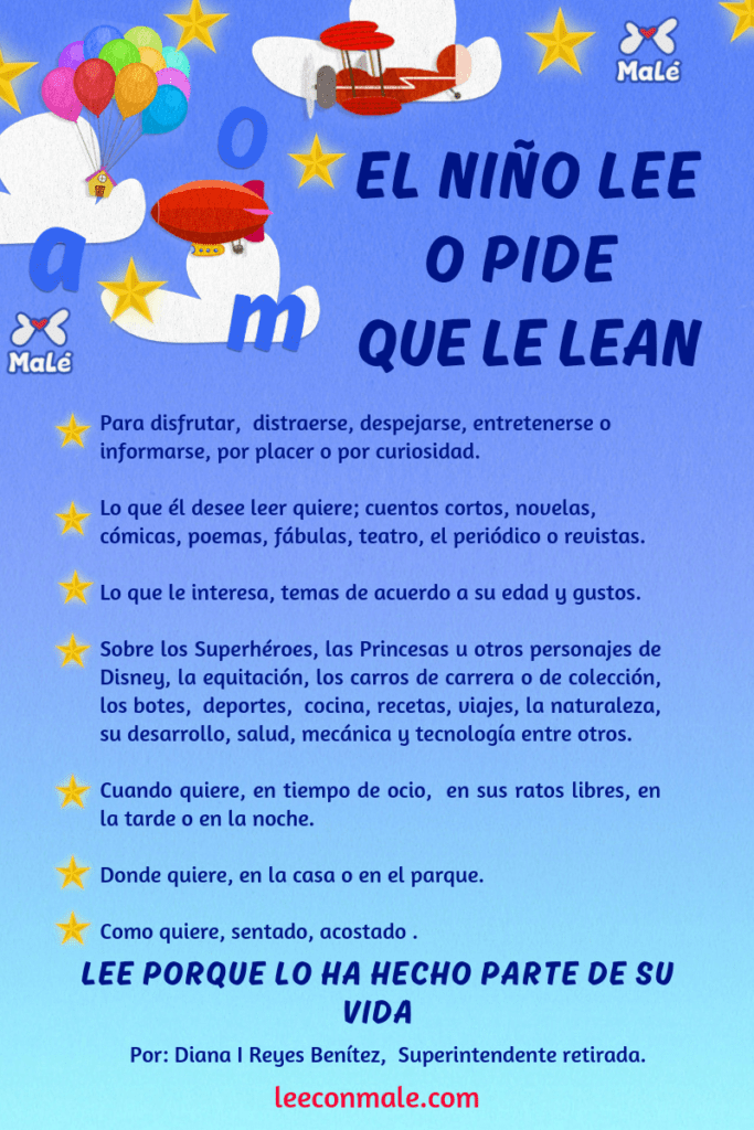 Lee o pida que le lean