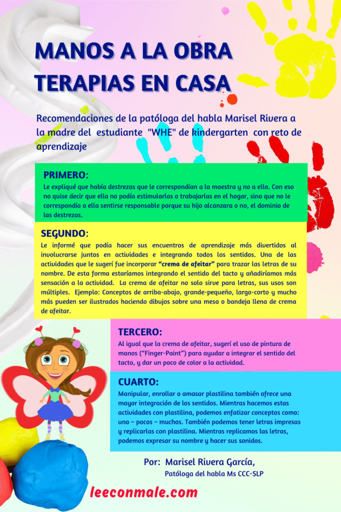 Tele-terapias manos a la obra