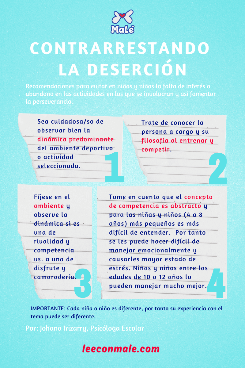 Contrarrestando la deserción