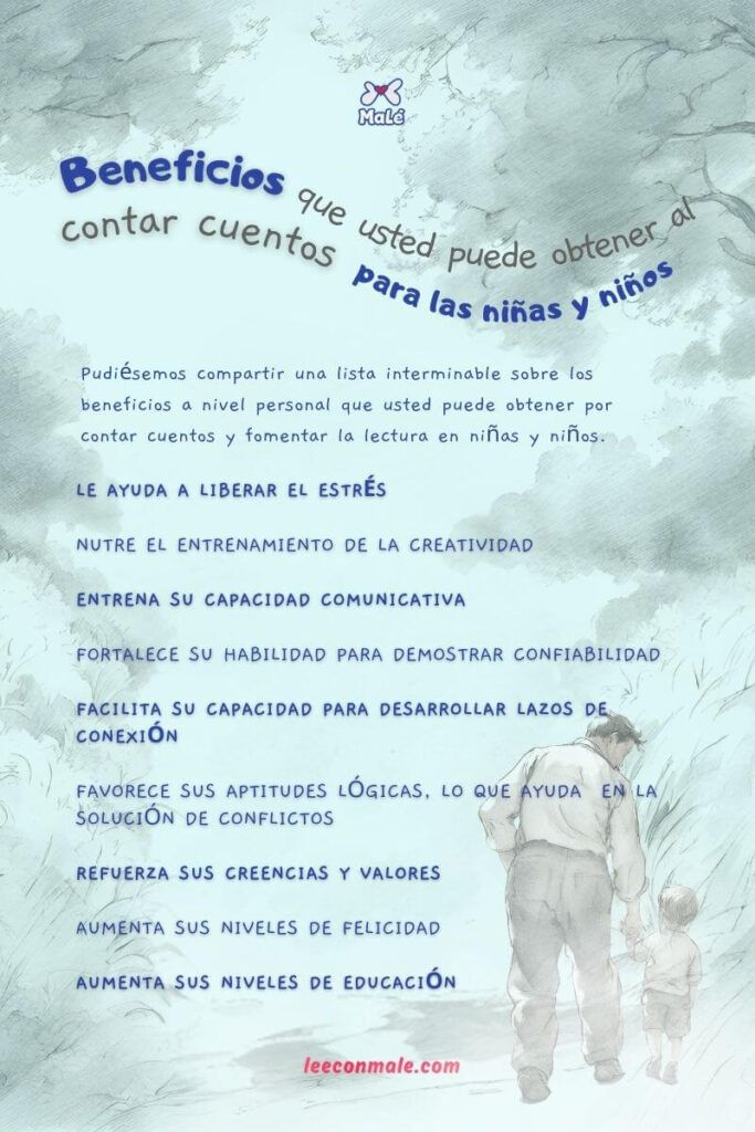 Beneficios que usted obtiene al contar cuentos